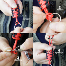 Load image into Gallery viewer, SAMSFX Quick Knot Tool Tie Fast Fishing Clippers Nail Knot Tyer with Neck Breakaway Lanyard Dropshipping - SAMSFX