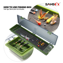 Load image into Gallery viewer, Carp Fishing Tackle Box Stiff Hair Rig Board Rig Box Wallet Rig Storage Tackle Box - SAMSFX