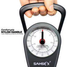 Load image into Gallery viewer, SAMSFX Fishing Mini Fish Lip Grip Gripper Clamp Luggage Travel Mechanical Hanging Scale Pocket Portable Weight Tool Steelyard - SAMSFX