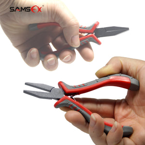 SAMSFX Flat Nose Pliers Knot Puller and Fishing Hook Rigs Tying Tools - SAMSFX