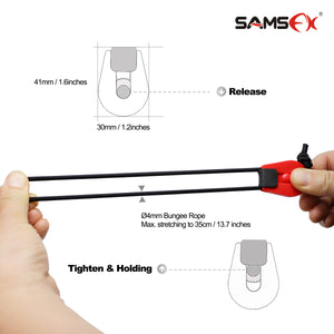SAMSFX Quick Fishing Rod Ties Bungee Rope - SAMSFX