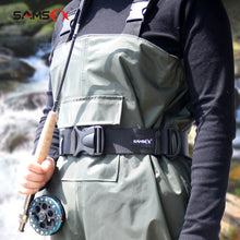 Load image into Gallery viewer, SAMSFX Adjustable Fishing Wader Belt Wading Belts Straps for Surf Casting Kayak Fishing Accessories - SAMSFX