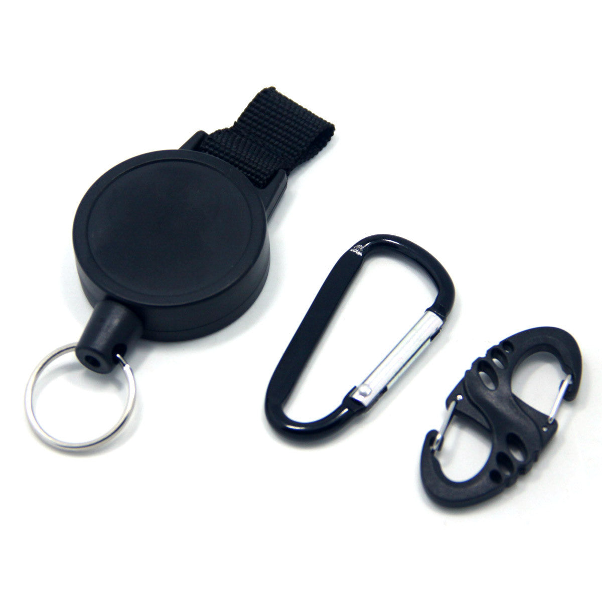 Heavy Duty Fly FIshing Zinger Securit Retractable Reel w/ Polycarbonate  Case 24 inch Steel Cable
