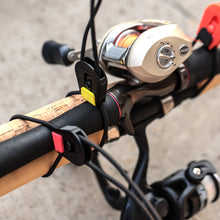 Load image into Gallery viewer, SAMSFX Fishing Rod Ties, Fishing Rod Wrap Pole Straps, Hook &amp; Loop Fishing Rod Belts