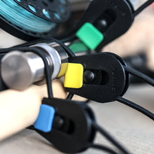 Load image into Gallery viewer, SAMSFX Fishing Rod Ties, Fishing Rod Wrap Pole Straps, Hook &amp; Loop Fishing Rod Belts