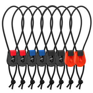 SAMSFX Fishing Rod Ties, Fishing Rod Wrap Pole Straps, Hook & Loop Fishing Rod Belts