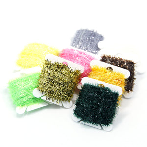 SAMSFX 90M Ice Cactus Chenille Fly Tying Materials Assortment Fishing Flies Streamers - SAMSFX