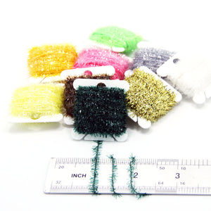 SAMSFX 90M Ice Cactus Chenille Fly Tying Materials Assortment Fishing Flies Streamers - SAMSFX