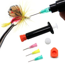 Load image into Gallery viewer, SAMS Fly Tying Kits UV 21 LEDs Light and Clear Cure Glue Syringe Dispenser Tools - SAMSFX