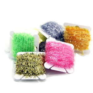 SAMSFX 90M Ice Cactus Chenille Fly Tying Materials Assortment Fishing –  samsfxfishing