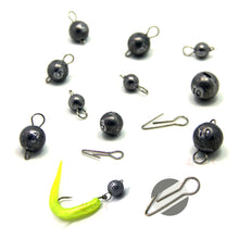 Load image into Gallery viewer, SAMS Fishing Jig Heads Sinkers Lead Weights Cheburashka for Soft Lure 10pcs - SAMSFX