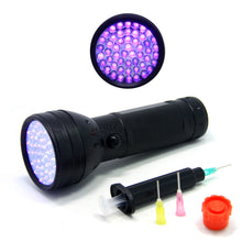 Load image into Gallery viewer, SAMS 51 LEDs Fly Tying UV Flashlight Light and Clear Cure Glue Syringe Dispenser - SAMSFX