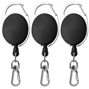 Fishing Zinger Retractors Fly Fishing Anglers Vest Pack Tool Gear 3PCS