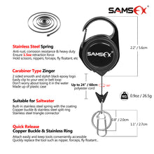 Load image into Gallery viewer, Quick Knot Tool, Loop Tyer, Hook Remover, Hair Rig Tying Tool and Zinger Retractors