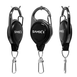 Fly Fishing Zinger Retractors for Gear Tools Holder 3PCS