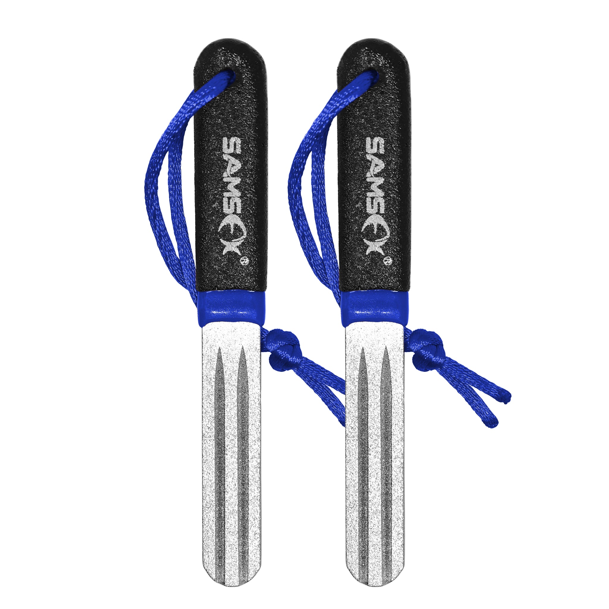 best fishing hook sharpeners SAMSFX Dual Grit Diamond Fishing Hook and Knife Sharpener Stone 2PCS – samsfxfishing