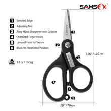 Load image into Gallery viewer, SAMSFX Carp Fishing Baiting Rig Tool Set Bait Needle Drill Puller Stringer and Driller