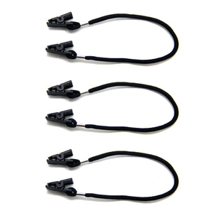 SAMSFX 3pcs x Cap Eyewear Retainer Hat Windproof Clips - SAMSFX