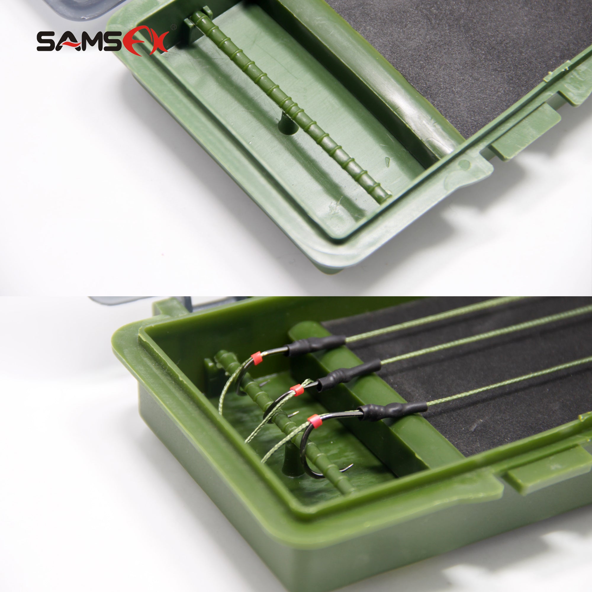 Carp Fishing Tackle Box Stiff Hair Rig Board Rig Box Wallet Rig