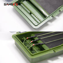 Load image into Gallery viewer, Carp Fishing Tackle Box Stiff Hair Rig Board Rig Box Wallet Rig Storage Tackle Box - SAMSFX