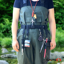 Load image into Gallery viewer, Fishing Wader Belt Wading Belts for Kayak Fishing Accessories - SAMSFX