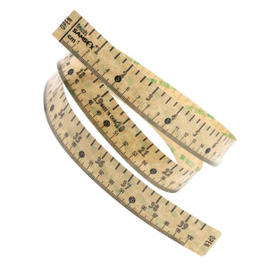 Quik Measure Pro Fish Rulers Metric Measuring Sticker Ruler - 100cm Tape  Decal - Transparent Self Adhesive - Waterproof Clear Design Perfect for