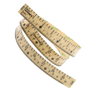 SAMSFX Fishing Self Adhesive Measuring Fish Ruler Tape Sticker Transparent Boat Quick Measure Fish Decal 39"/100cm - SAMSFX
