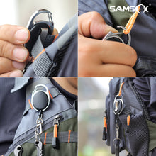 Load image into Gallery viewer, Fishing Zinger Retractors Fly Fishing Anglers Vest Pack Tool Gear 3PCS