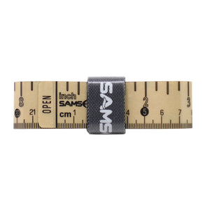 SAMSFX Fishing Self Adhesive Measuring Fish Ruler Tape Sticker Transparent Boat Quick Measure Fish Decal 39"/100cm - SAMSFX