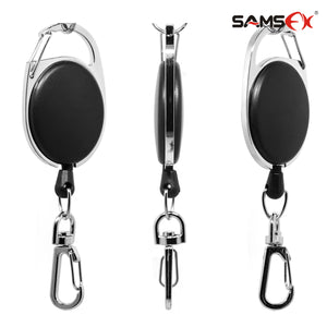 Fishing Zinger Retractors Fly Fishing Anglers Vest Pack Tool Gear 3PCS
