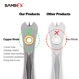 SAMSFX Fast Nail Knot Tying Tool 4 in 1 Fly Fishing Clippers Nippers Line Cutter w/Fish Hook Sharpener - SAMSFX