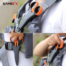 Load image into Gallery viewer, SAMSFX Fishing Heavy Duty Braid Scissors with Sheath - SAMSFX