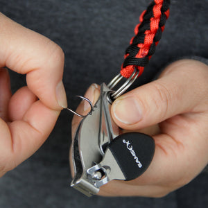 SAMSFX Fly Fishing Line Clippers with Adjustable Lanyard Tippet Spool Holder Carrier - SAMSFX