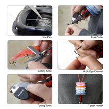Load image into Gallery viewer, SAMSFX Fly Fishing Line Clippers with Adjustable Lanyard Tippet Spool Holder Carrier - SAMSFX