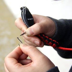 SAMSFX Fly Fishing Line Clippers with Adjustable Lanyard Tippet Spool Holder Carrier - SAMSFX