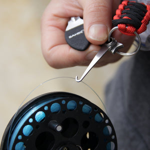 SAMSFX Fly Fishing Line Clippers with Adjustable Lanyard Tippet Spool Holder Carrier - SAMSFX