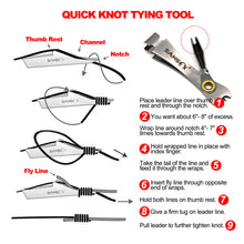 Load image into Gallery viewer, SAMSFX Fly Fishing Clippers with Zinger Retractor Nail Knot Tying Tools Combo Dropshipping - SAMSFX