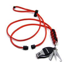 Load image into Gallery viewer, SAMSFX Fly Fishing Line Clippers with Adjustable Lanyard Tippet Spool Holder Carrier - SAMSFX
