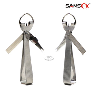 SAMSFX Quick Knot Tying Tool Fly Fishing Clippers Tie Fast Nail Knot Tyer Kit Drop Shipping - SAMSFX