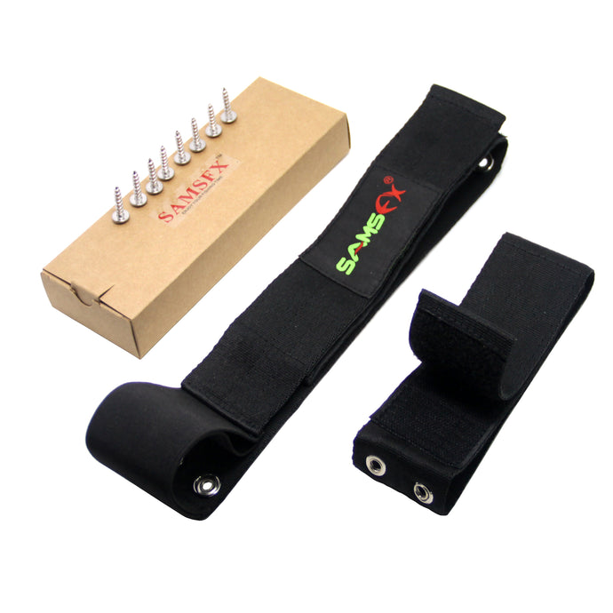 SAMSFX Marine Rod Saver Pole Holder Rod Tamer Deck Mount Safety Strap for Kayak Boating Fishing - SAMSFX