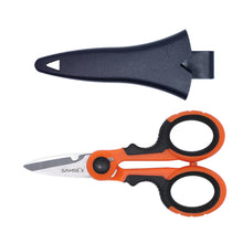 Load image into Gallery viewer, SAMSFX Fishing Heavy Duty Braid Scissors with Sheath - SAMSFX