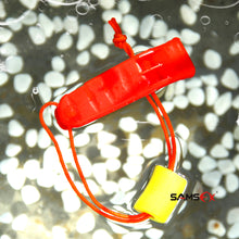 Load image into Gallery viewer, SAMSFX 5 pieces Safety Marine Whistle with Floating Lanyard for Emergency Survival Rescue - SAMSFX