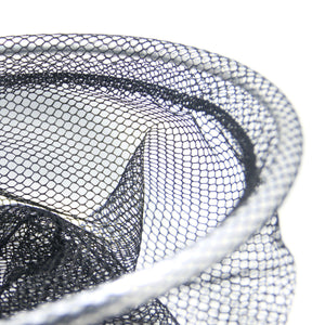 Aluminum Landing Nets Catch and Release Net Fish Saver Nylon Mesh for Fishing - SAMSFX
