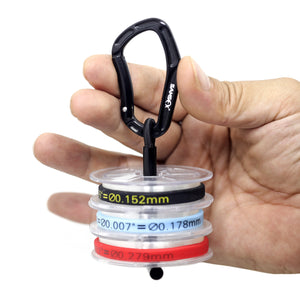 Fly Fishing Gear Tippet Holder for Line Leader Organizer